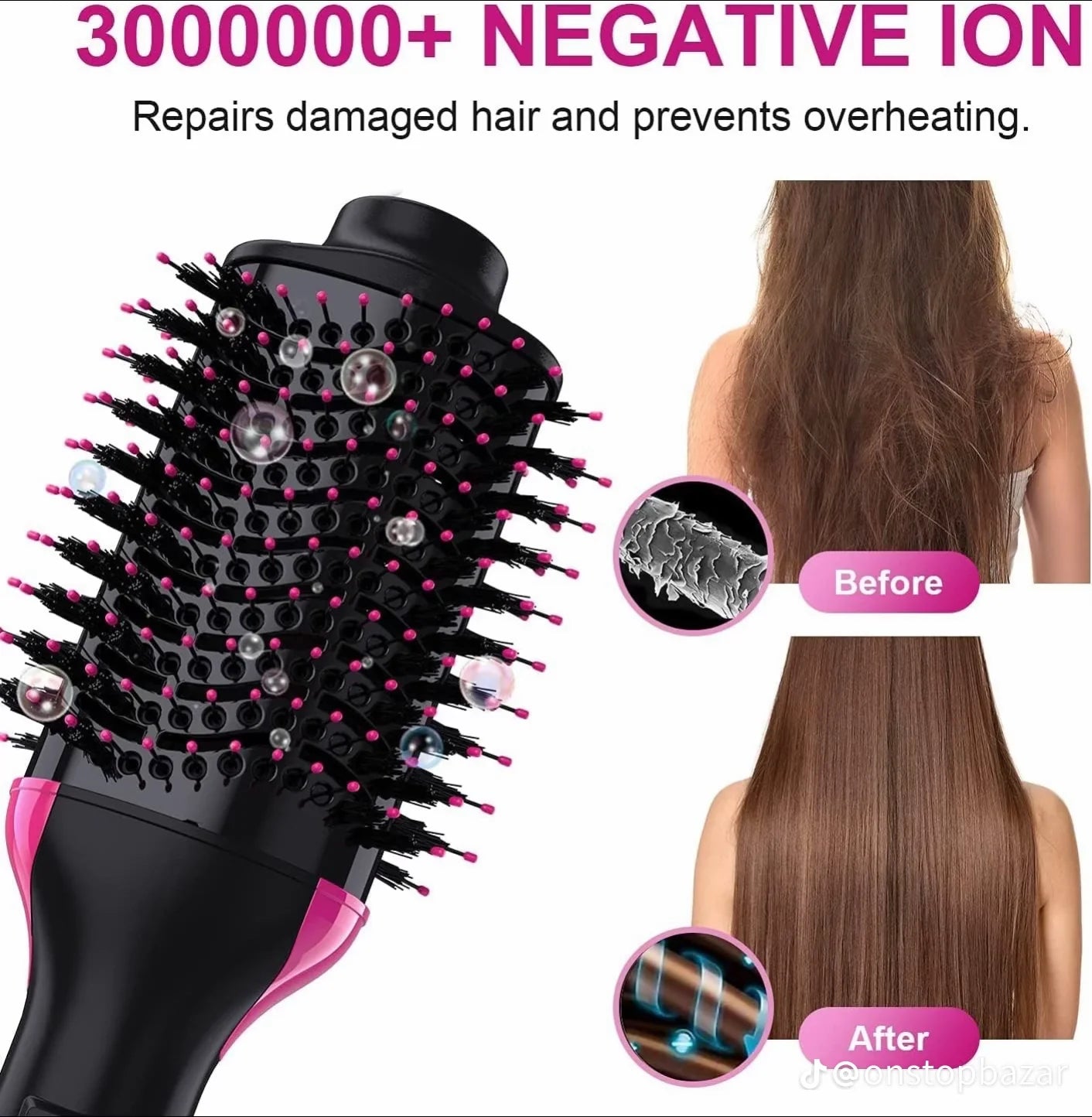Blowout Brush with Dryer & Styler Functions | Imported Quality