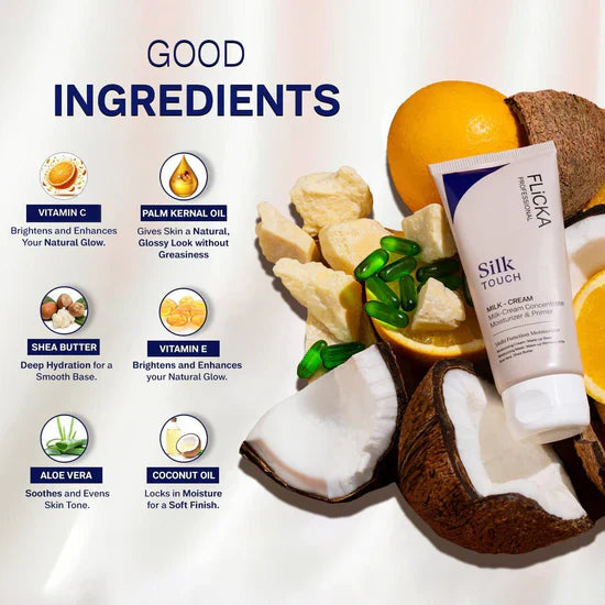 Flicka Silk Touch 3-in-1 Moisturizer, Flawless Skin