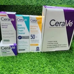 CeraVe Complete 4-in-1 Skincare Set – Daily Essentials for Healthy Skin